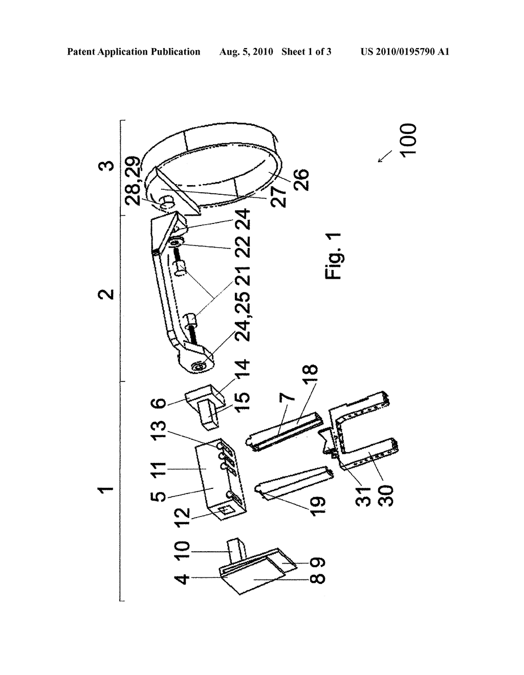 RADIOGRAPHIC FILM POSITIONING DEVICE AND A PROCESS FOR OBTAINING RADIOGRAPHIC IMAGES - diagram, schematic, and image 02