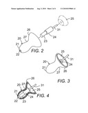 SOFT SHELL IN-EAR EARPHONES WITH MINIATURE SPEAKER INSERTS diagram and image