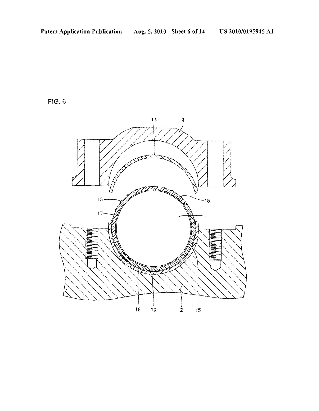 NEEDLE ROLLER BEARING AND CRANKSHAFT SUPPORT STRUCTURE - diagram, schematic, and image 07