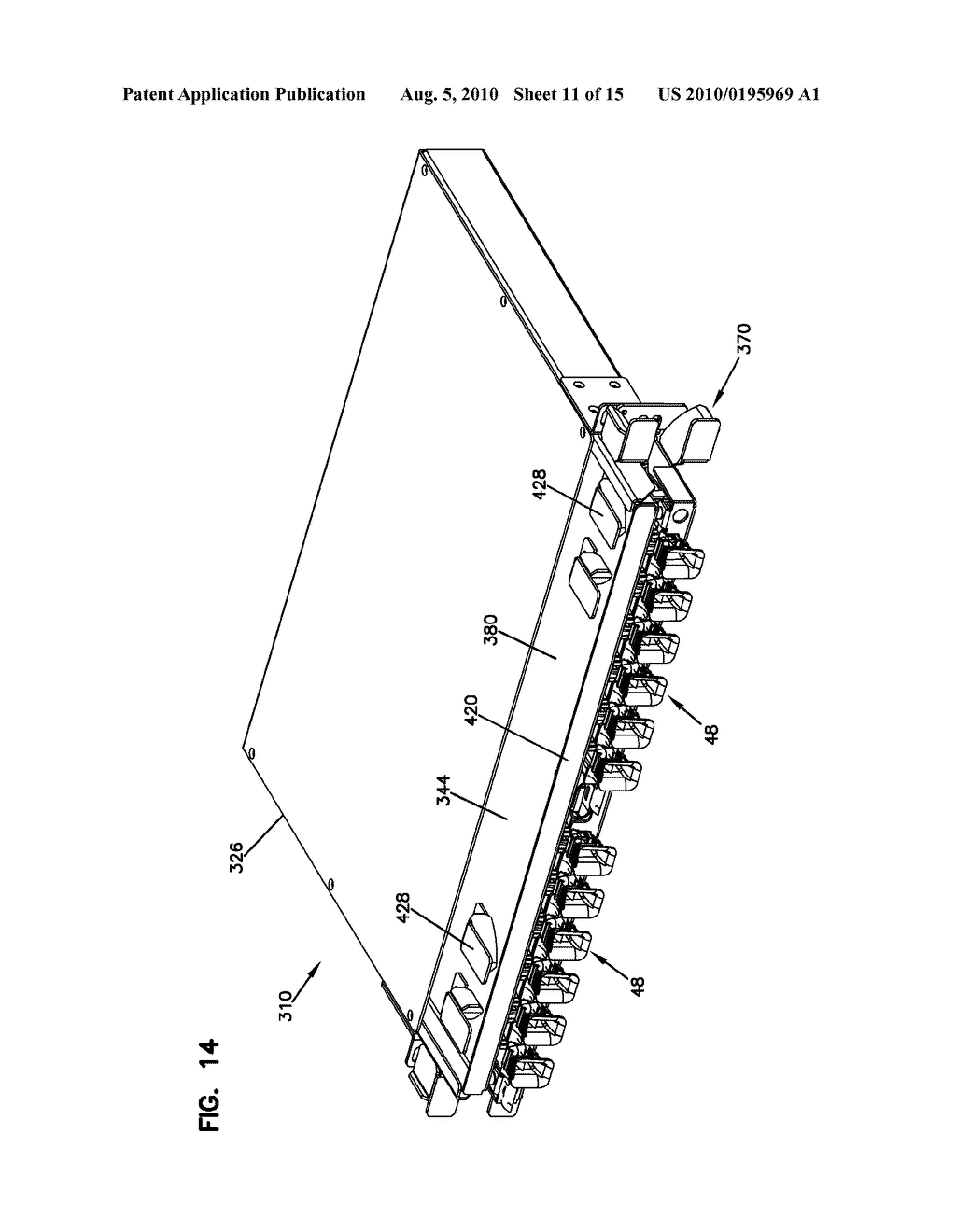 MULTI-FIBER CABLE MANAGEMENT PANEL - diagram, schematic, and image 12