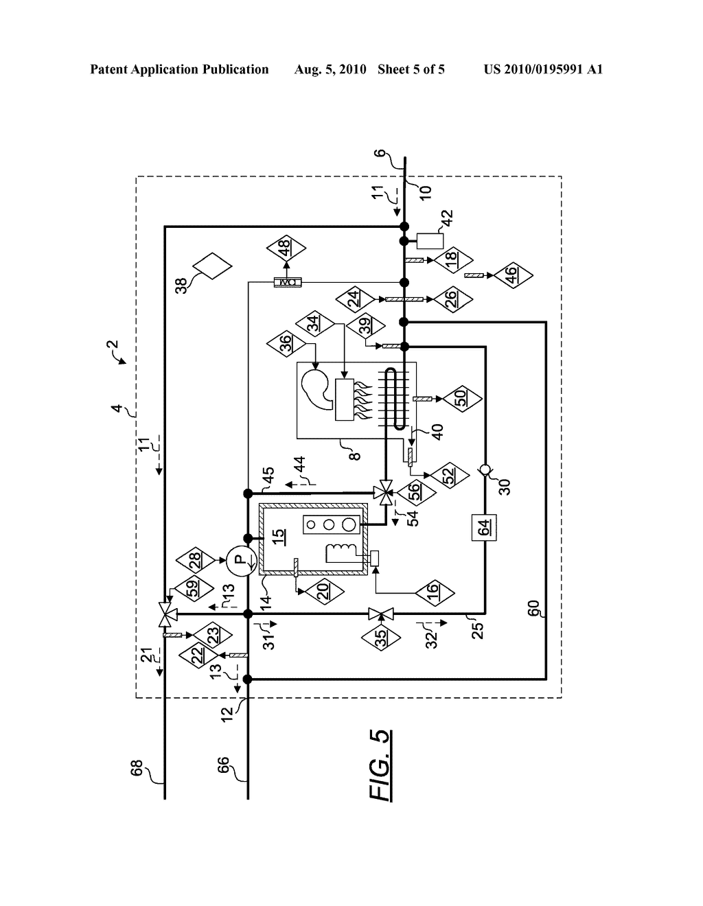 APPARATUS AND CONTROL METHOD FOR A HYBRID TANKLESS WATER HEATER - diagram, schematic, and image 06