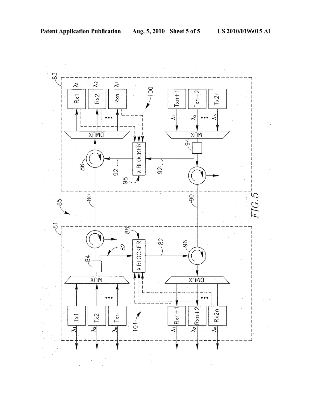 TECHNIQUE FOR SECURING TRANSMISSION OF DATA ALONG AN OPTICAL COMMUNICATION LINE - diagram, schematic, and image 06