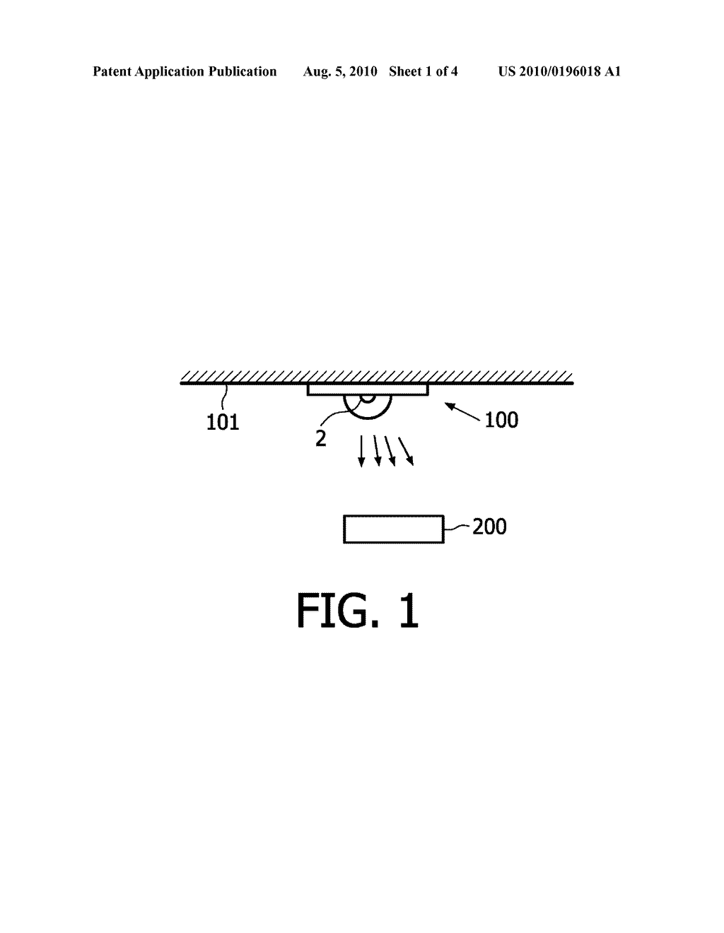 METHOD AND DEVICE FOR COMUNICATING DATA USING A LIGHT SOURCE - diagram, schematic, and image 02