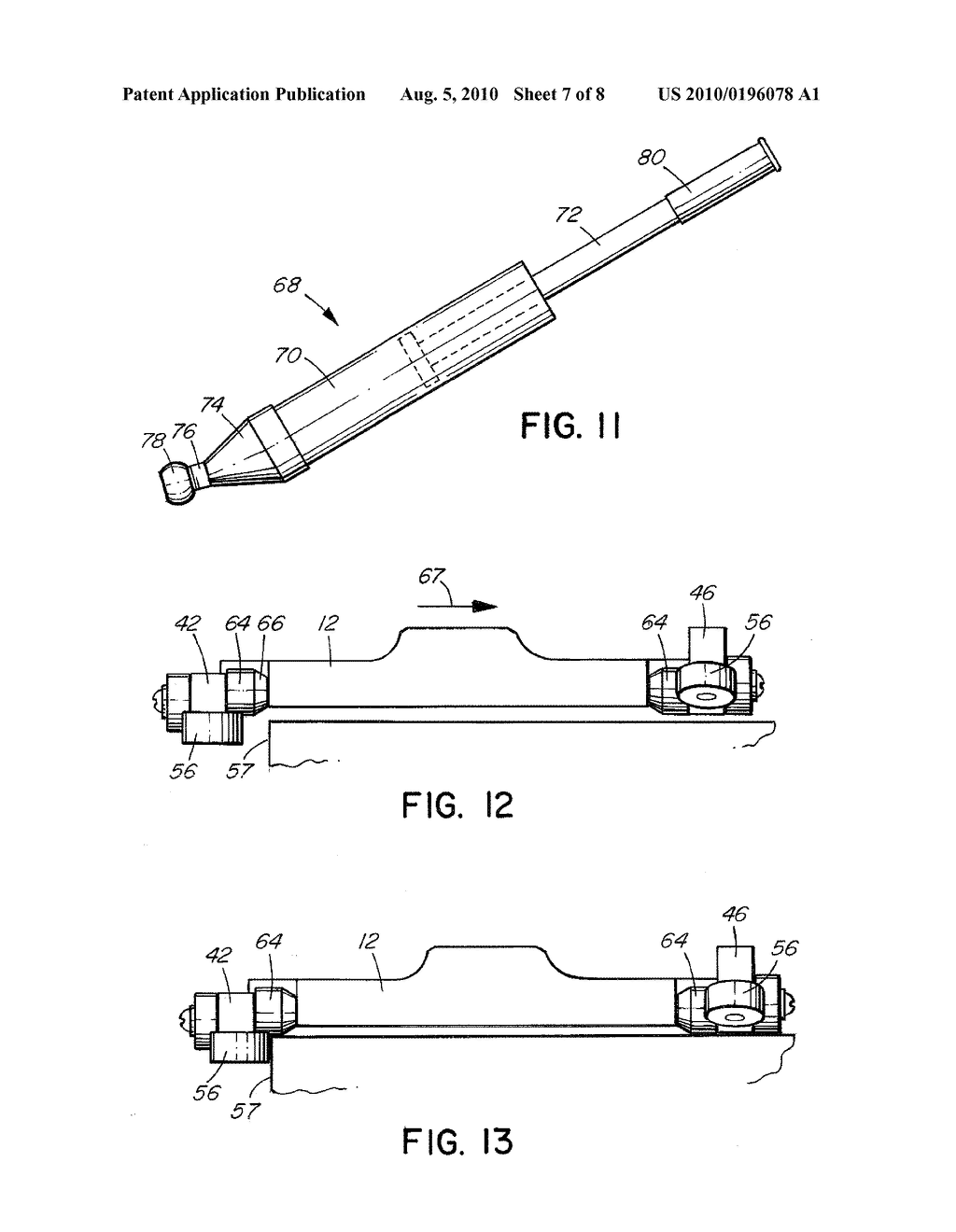 APPLICATOR FOR APPLYING MATERIAL SUCH AS MASTIC TO A SURFACE - diagram, schematic, and image 08