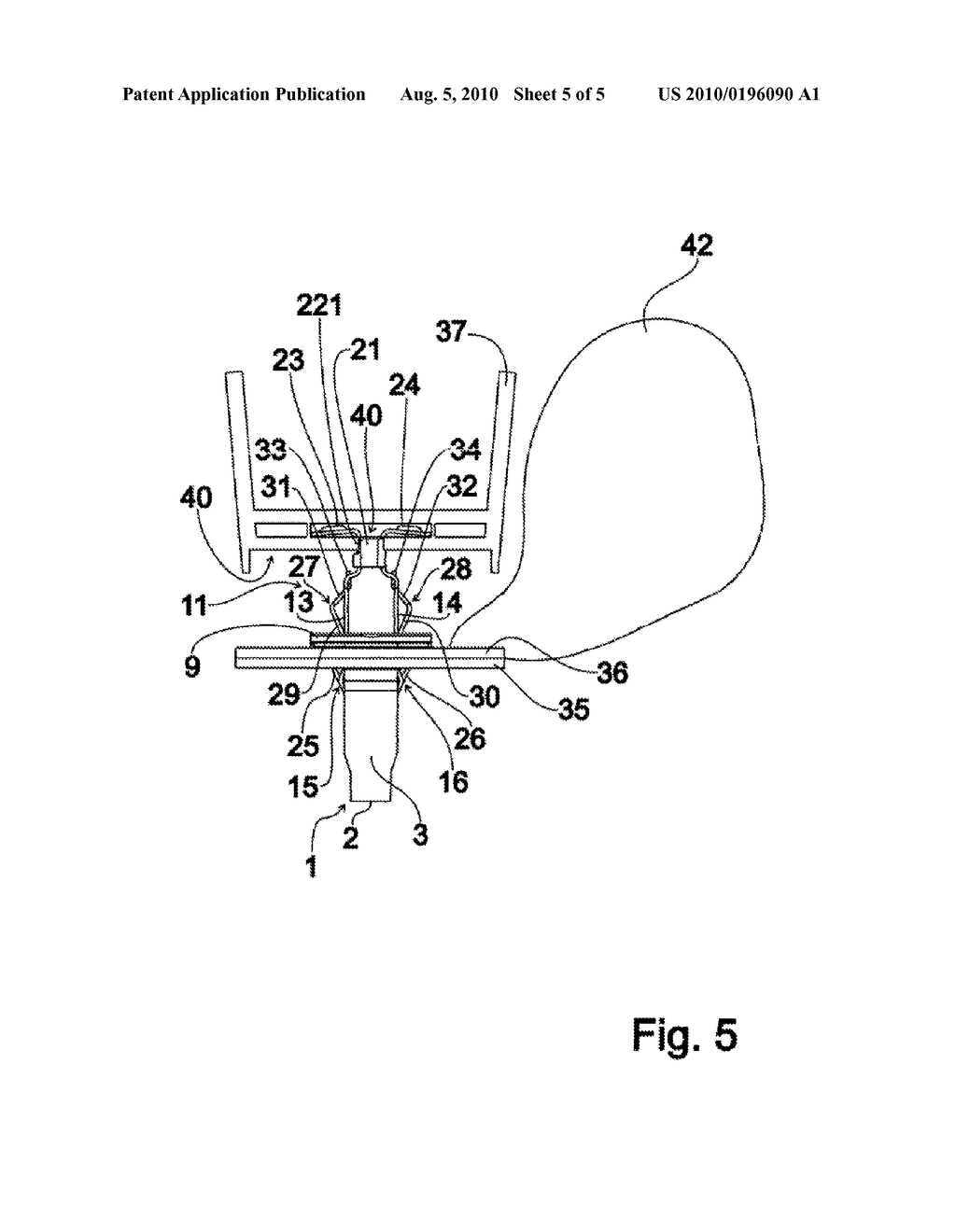 DEVICE FOR ATTACHING TWO ADD-ON PARTS TO A CARRIER PART - diagram, schematic, and image 06