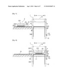 Device for pulling out a ship diagram and image