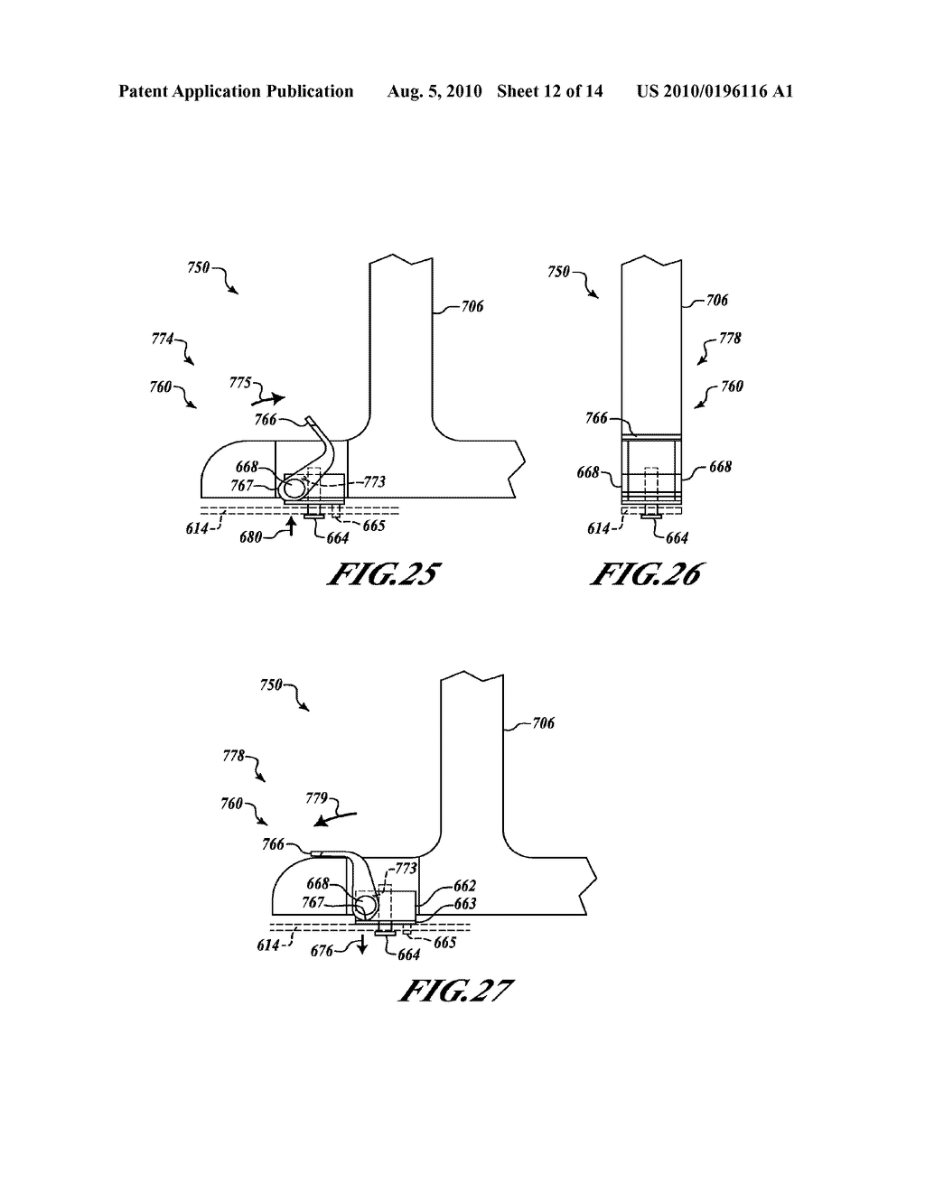 Apparatus and Methods for Removably Securing Payloads in an Aircraft - diagram, schematic, and image 13