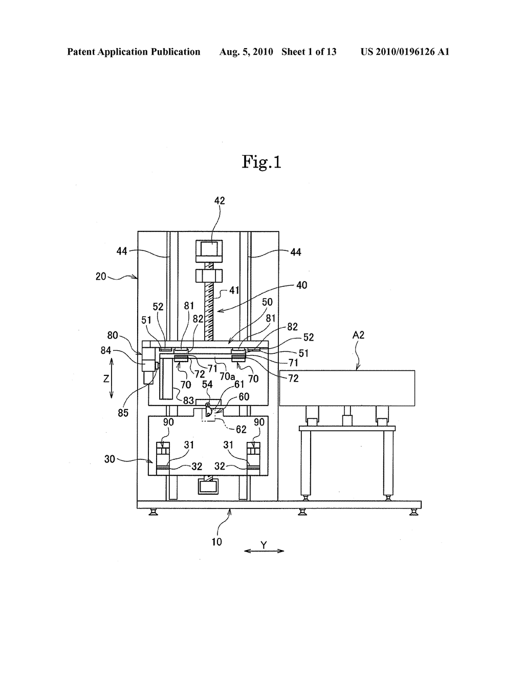 COMPONENT TRANSFER APPARATUS AND METHOD - diagram, schematic, and image 02