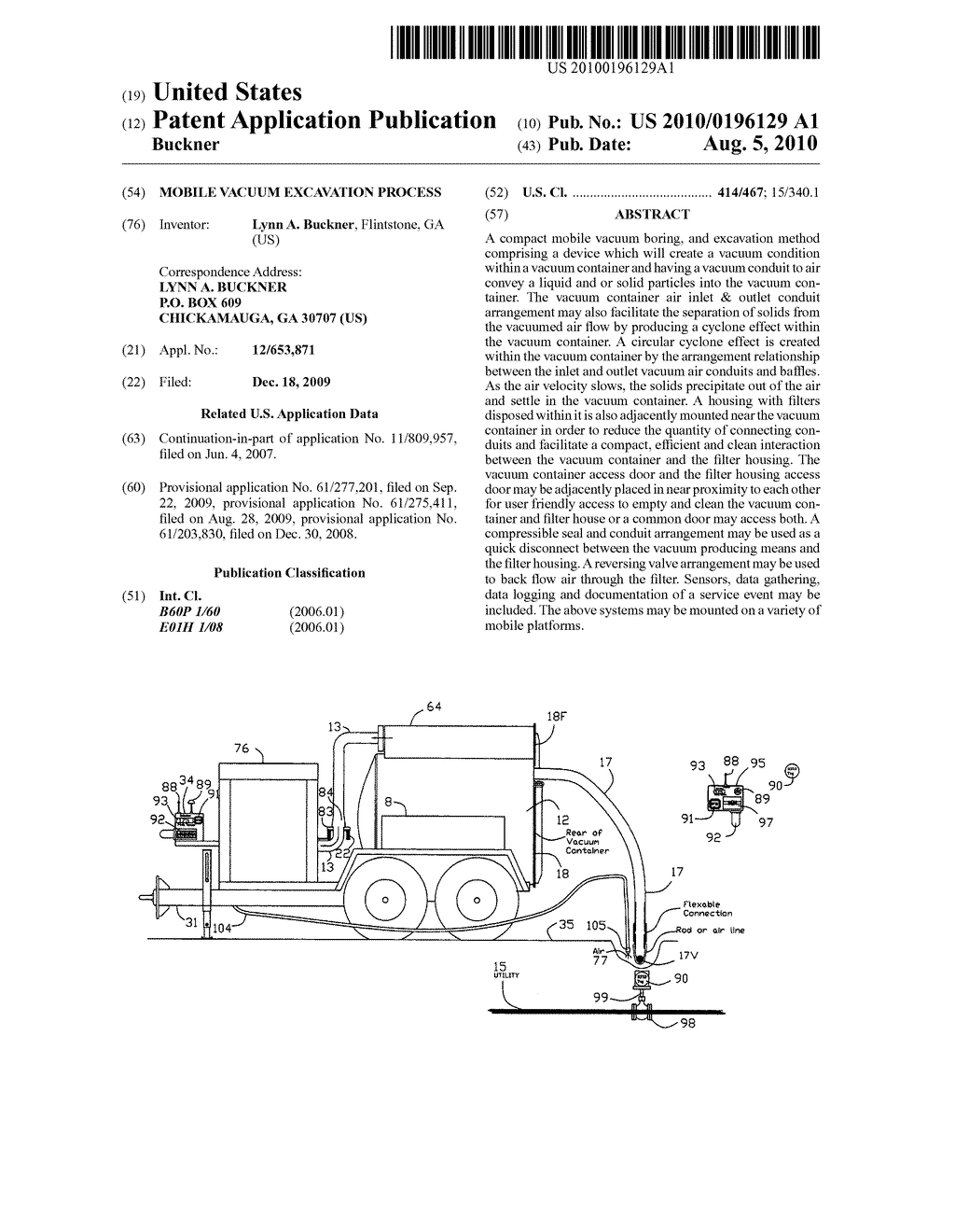 Mobile vacuum excavation process - diagram, schematic, and image 01