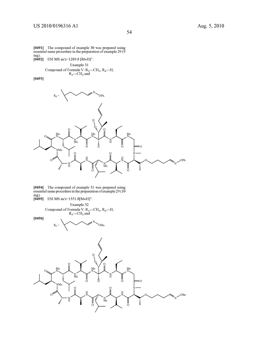 CYCLOSPORIN ANALOGUES FOR PREVENTING OR TREATING HEPATITIS C INFECTION - diagram, schematic, and image 55