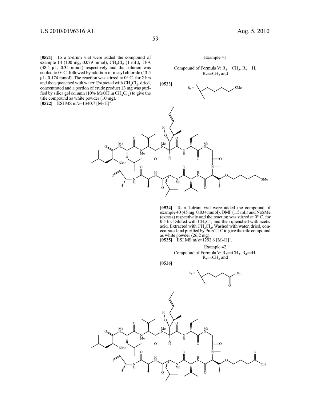 CYCLOSPORIN ANALOGUES FOR PREVENTING OR TREATING HEPATITIS C INFECTION - diagram, schematic, and image 60