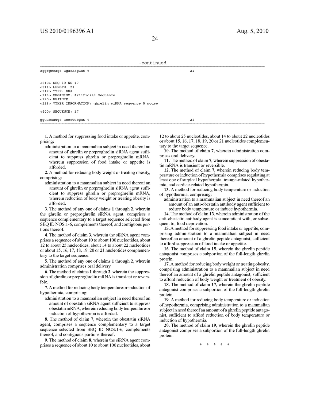 COMPOSITIONS AND METHODS FOR MODULATING GHRELIN-MEDIATED CONDITIONS - diagram, schematic, and image 30