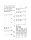 COMPOSITIONS COMPRISING POLYUNSATURATED FATTY ACID MONOGLYCERIDES OR DERIVATIVES THEREOF AND USES THEREOF diagram and image