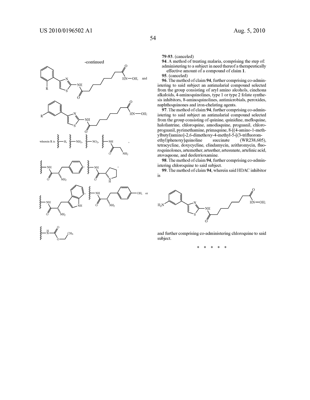 Isoform Selective HDAC Inhibitors - diagram, schematic, and image 77