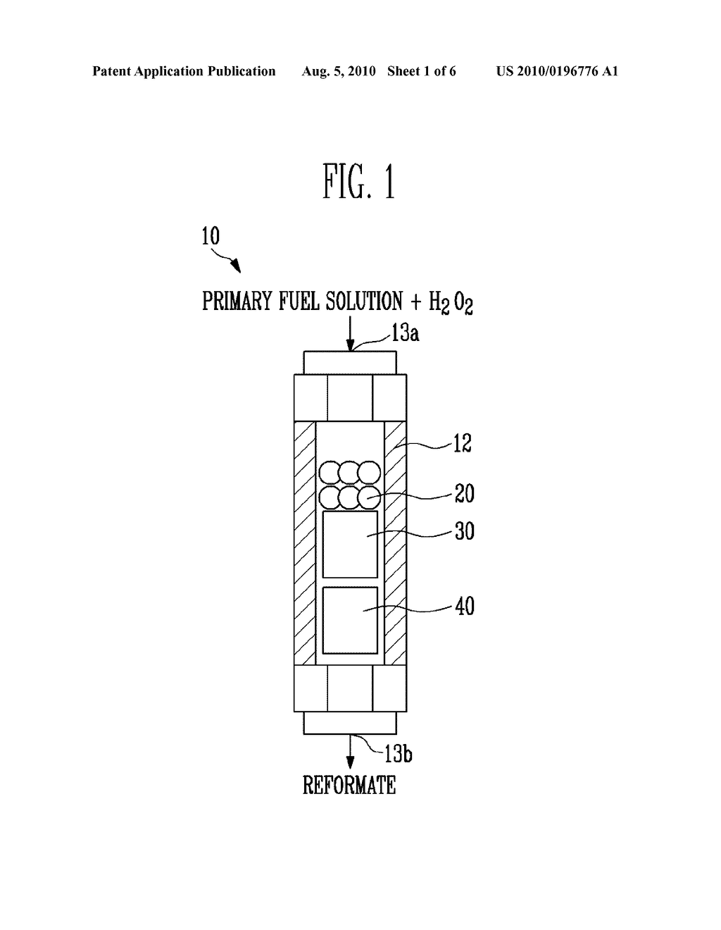 AUTO IGNITION TYPE AUTOTHERMAL REFORMER AND FUEL CELL SYSTEM HAVING THE SAME - diagram, schematic, and image 02