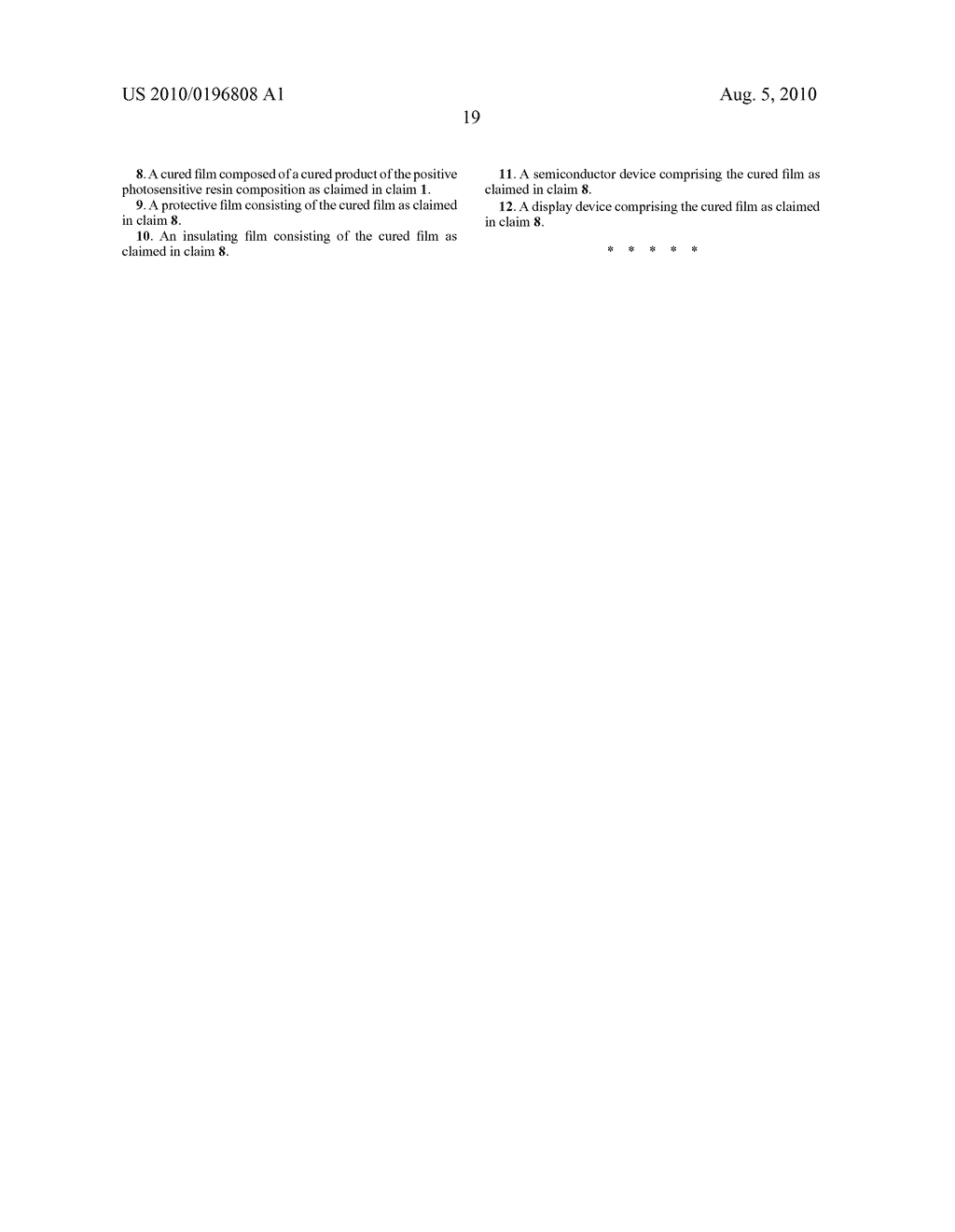 Positive photosensitive resin composition, cured film, protective film, insulating film, and semiconductor device and display device therewith - diagram, schematic, and image 20