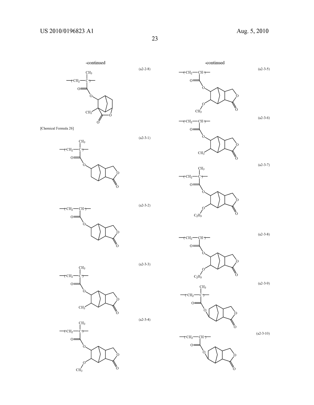 POSITIVE RESIST COMPOSITION FOR IMMERSION EXPOSURE AND METHOD OF FORMING RESIST PATTERN - diagram, schematic, and image 25