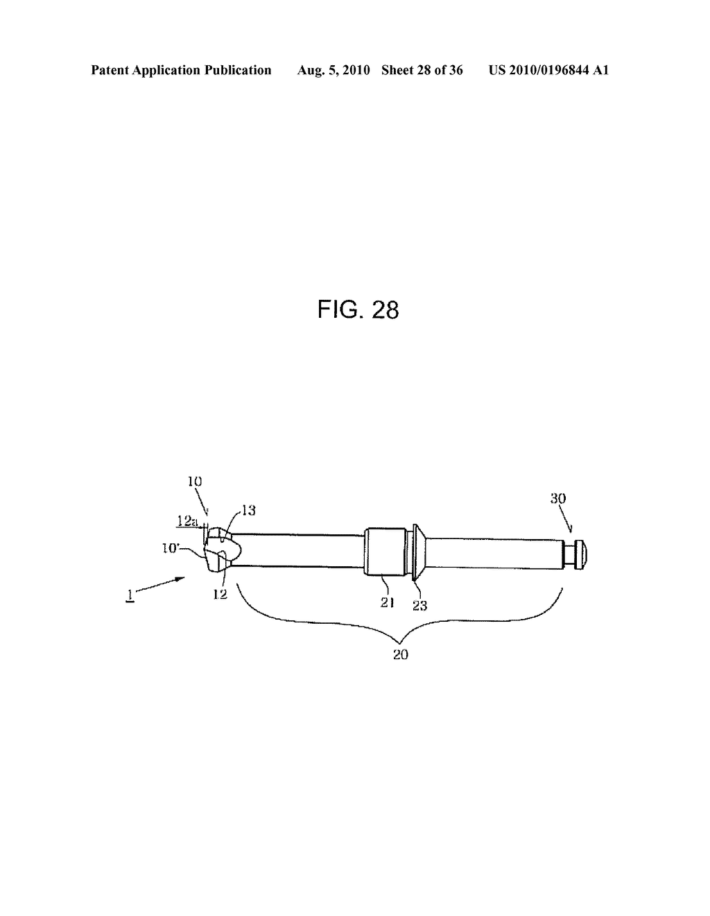 DRILL FOR SINUS MEMBRANE LIFT - diagram, schematic, and image 29