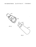 PROPHY ANGLE AND ADAPTER WITH GUARD diagram and image