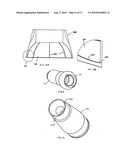 PROPHY ANGLE AND ADAPTER WITH GUARD diagram and image