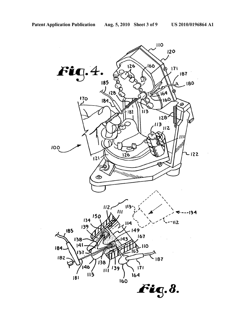 Dental training device - diagram, schematic, and image 04