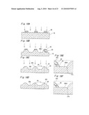 SEMICONDUCTOR LIGHT EMITTING DEVICE WITH PROTRUSIONS TO IMPROVE EXTERNAL EFFICIENCY AND CRYSTAL GROWTH diagram and image