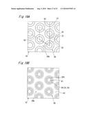 SEMICONDUCTOR LIGHT EMITTING DEVICE WITH PROTRUSIONS TO IMPROVE EXTERNAL EFFICIENCY AND CRYSTAL GROWTH diagram and image