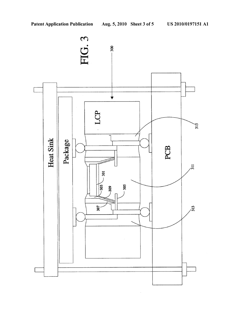 SOCKET PACKAGE INCLUDING INTEGRATAED CAPACITORS - diagram, schematic, and image 04