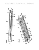 Cable connecting device and connecting apparatus with cable connecting devices of this kind diagram and image