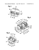 Cable connecting device and connecting apparatus with cable connecting devices of this kind diagram and image