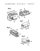 Cable connecting device and connecting apparatus with cable connecting devices of this kind diagram and image