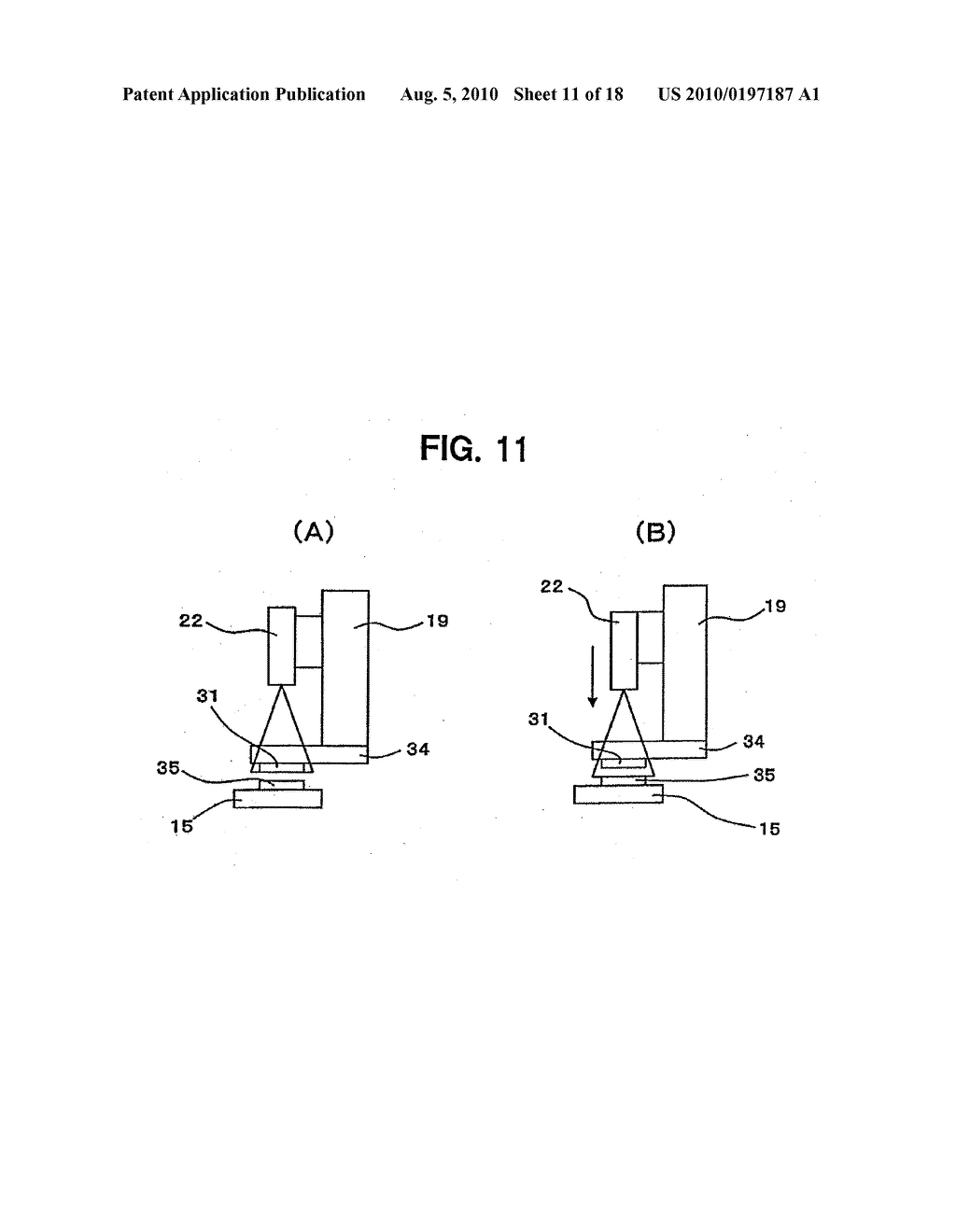 METHOD AND APPARATUS FOR MANUFACTURING A LIQUID CRYSTAL COMPONENT - diagram, schematic, and image 12