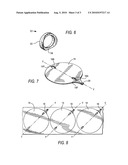 Damper blade and damper blade assembly for an air duct diagram and image