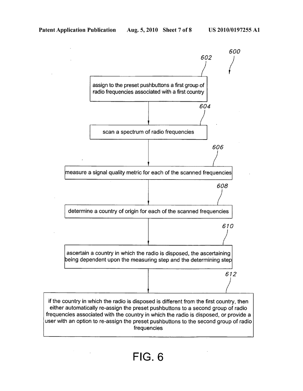 Method and apparatus for dynamic station preset configuration in a radio - diagram, schematic, and image 08