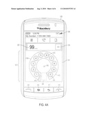 METHOD AND APPARATUS FOR IMPLEMENTING A VIRTUAL ROTARY DIAL PAD ON A PORTABLE ELECTRONIC DEVICE diagram and image