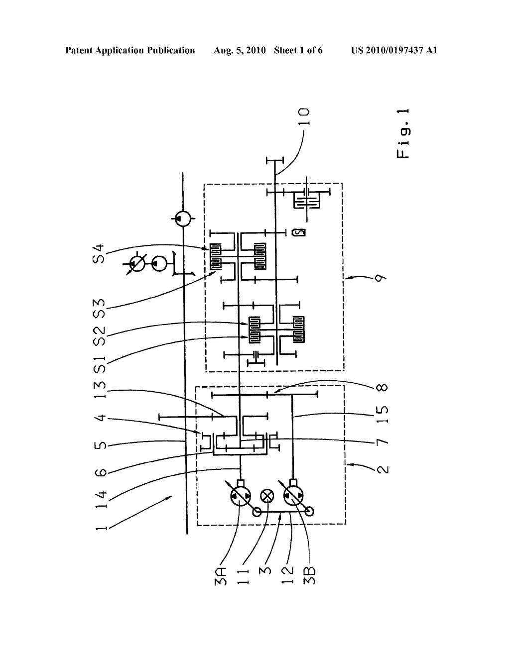 TRANSMISSION DEVICE FOR A VEHICLE - diagram, schematic, and image 02
