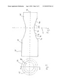 Gear assembly with tapered flex pin diagram and image