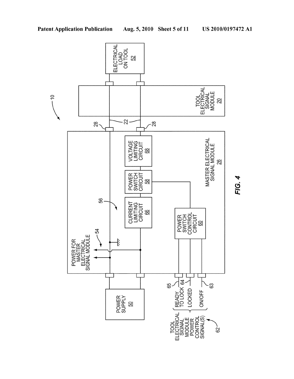 POWER CONTROL OF A ROBOTIC TOOL CHANGER - diagram, schematic, and image 06