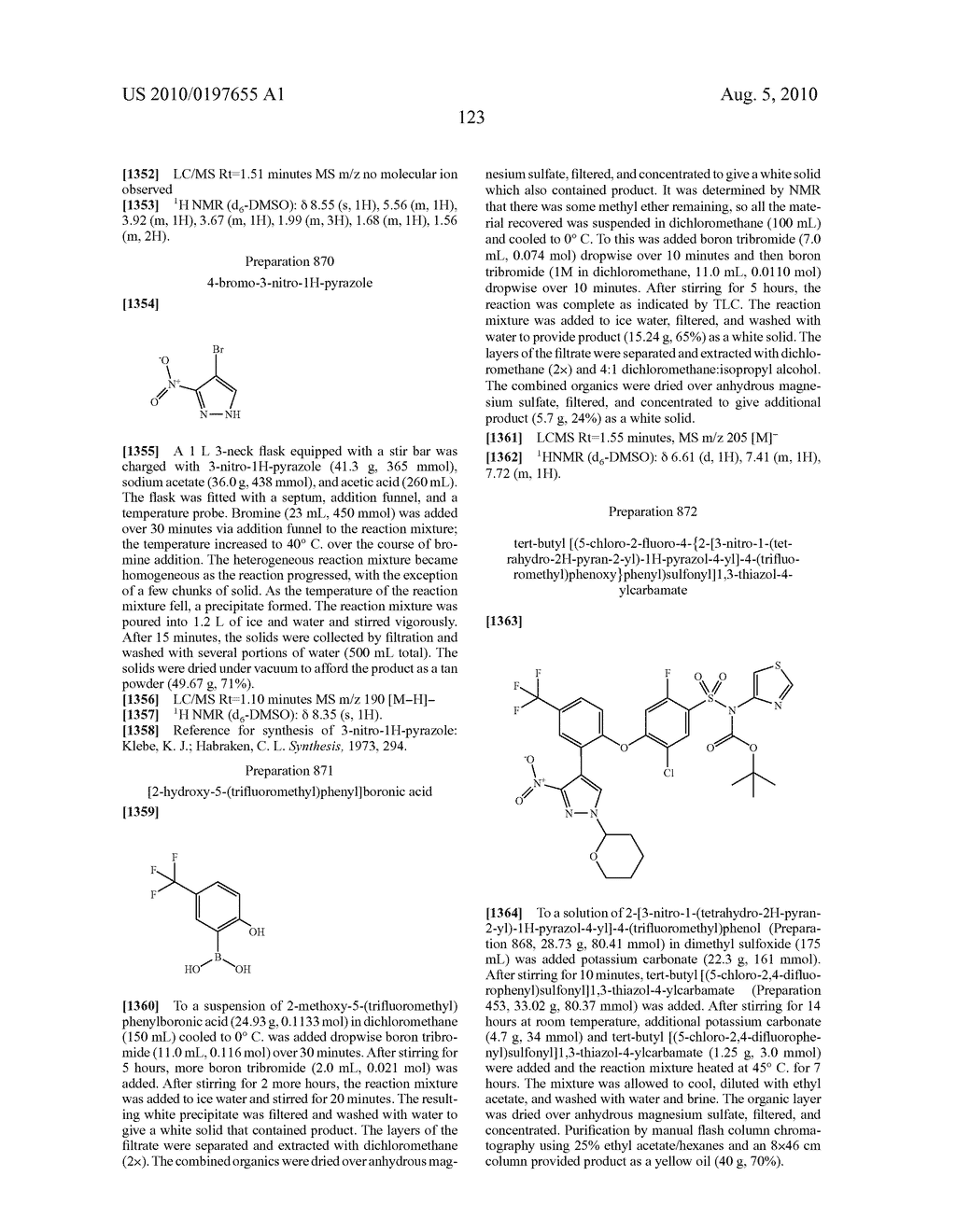 SULFONAMIDE DERIVATIVES - diagram, schematic, and image 124