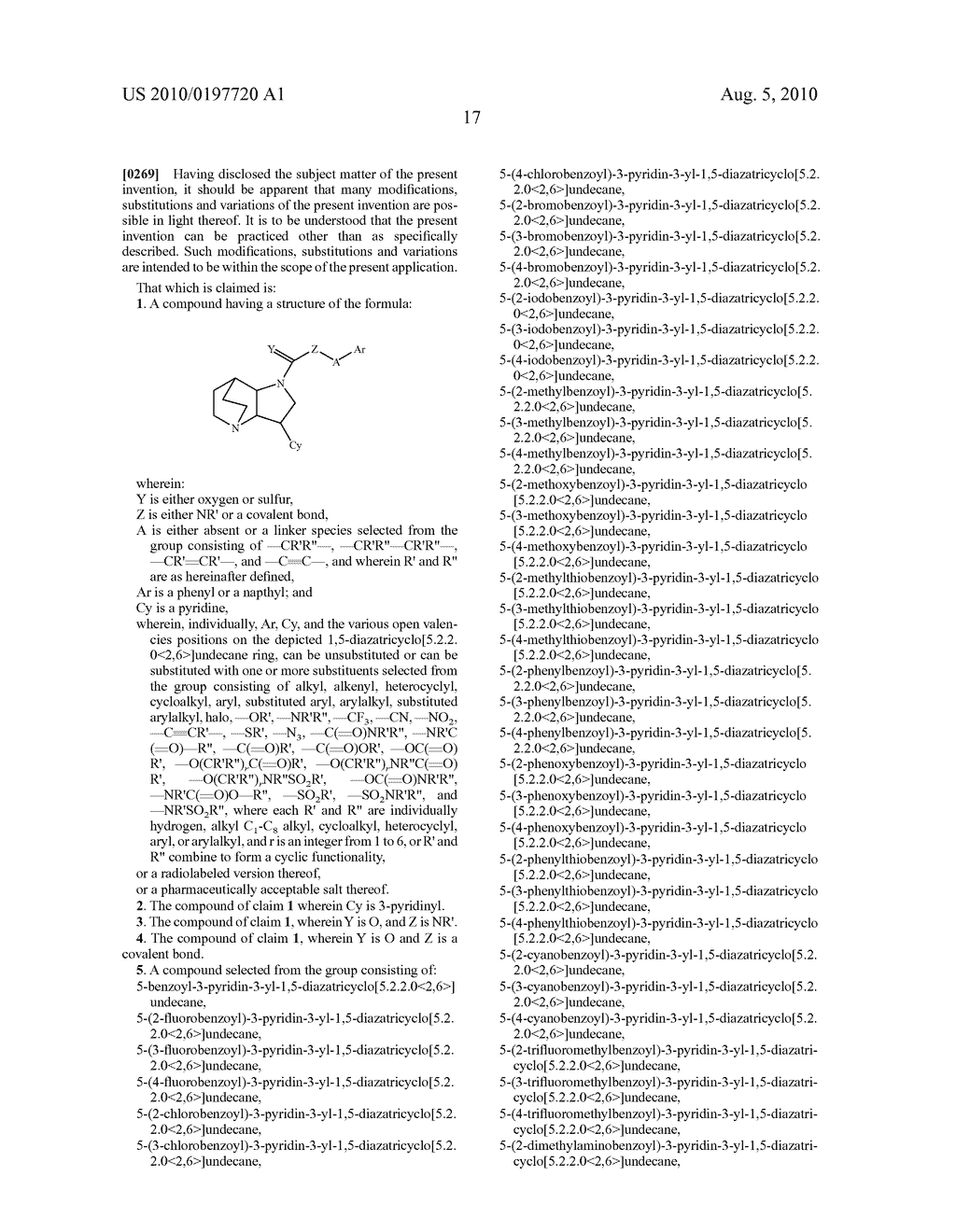 HETEROARYL-SUBSTITUTED DIAZATRICYCLOALKANES AND METHODS OF USE THEREOF - diagram, schematic, and image 18