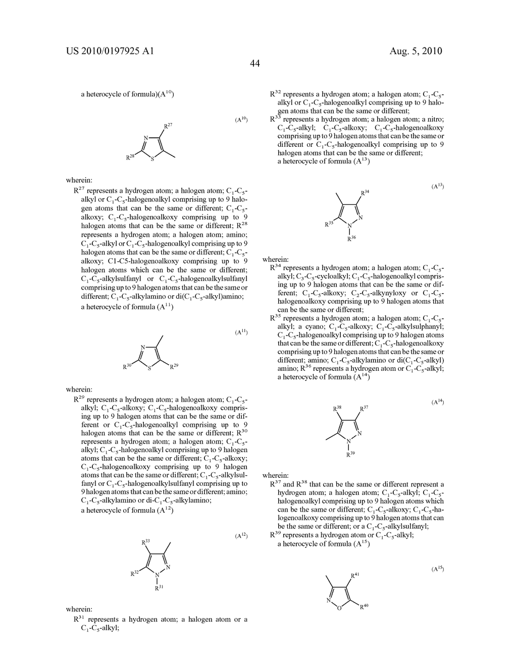 FUNGICIDE N-CYCLOALKYL-N-BICYCLIC-CARBOXAMIDE DERIVATIVES - diagram, schematic, and image 45