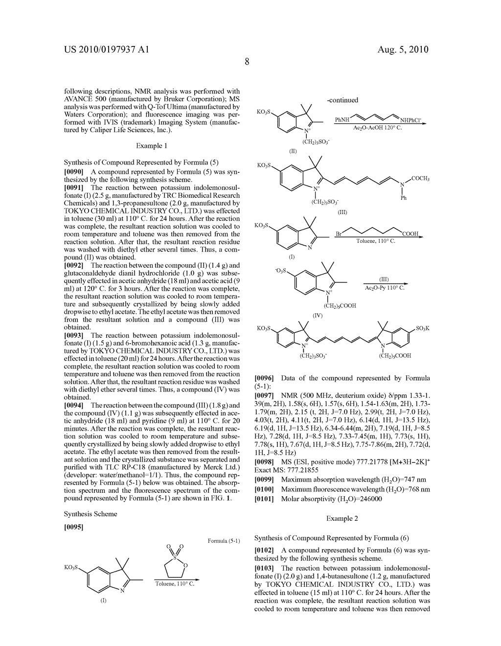 NOVEL COMPOUND, PROBE CONTAINING THE NOVEL COMPOUND, AND FLUORESCENCE-IMAGING CONTRAST AGENT CONTAINING THE NOVEL COMPOUND OR THE PROBE - diagram, schematic, and image 18