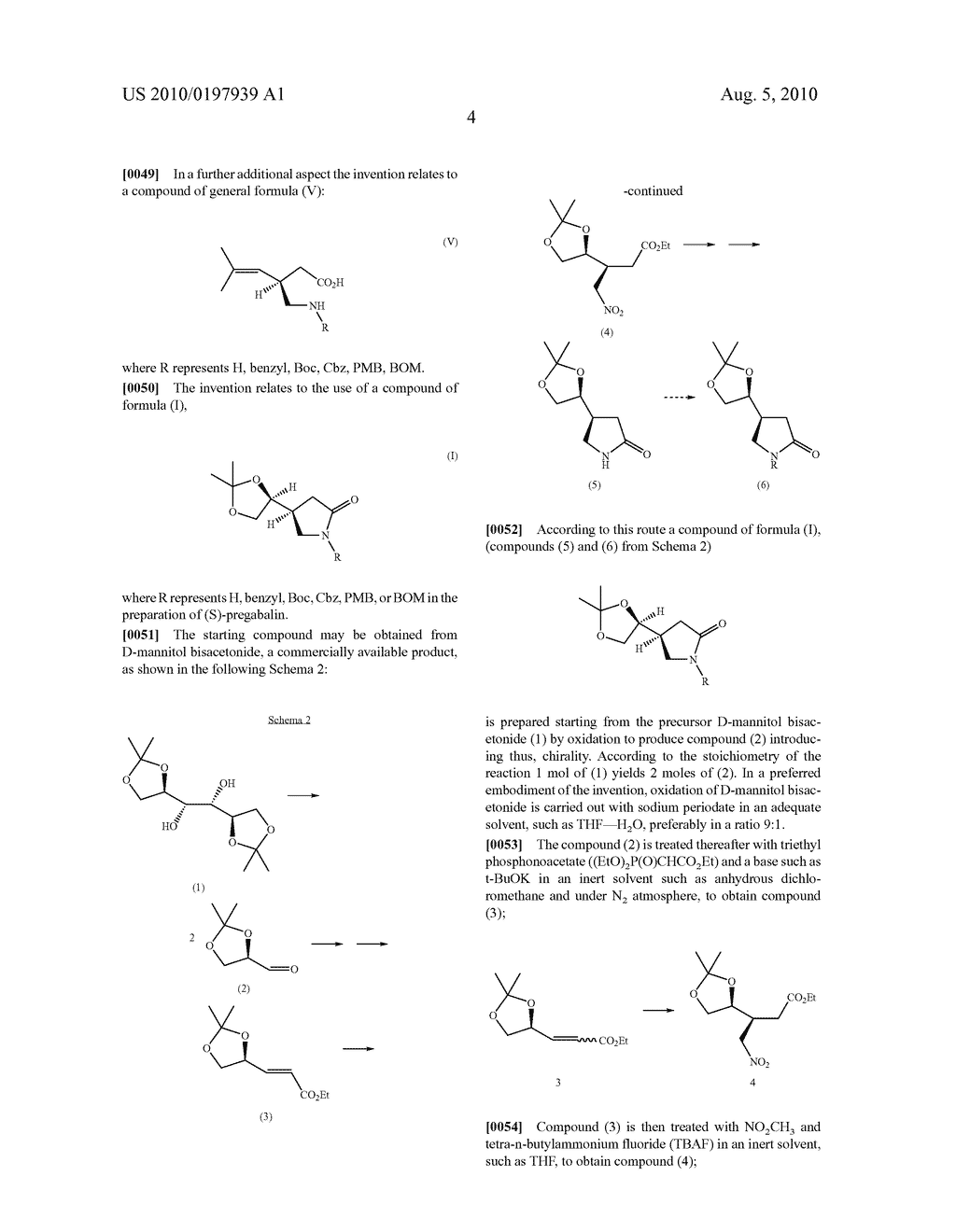 PROCESS FOR THE ENANTIOSELECTIVE PREPARATION OF PREGABALIN - diagram, schematic, and image 05