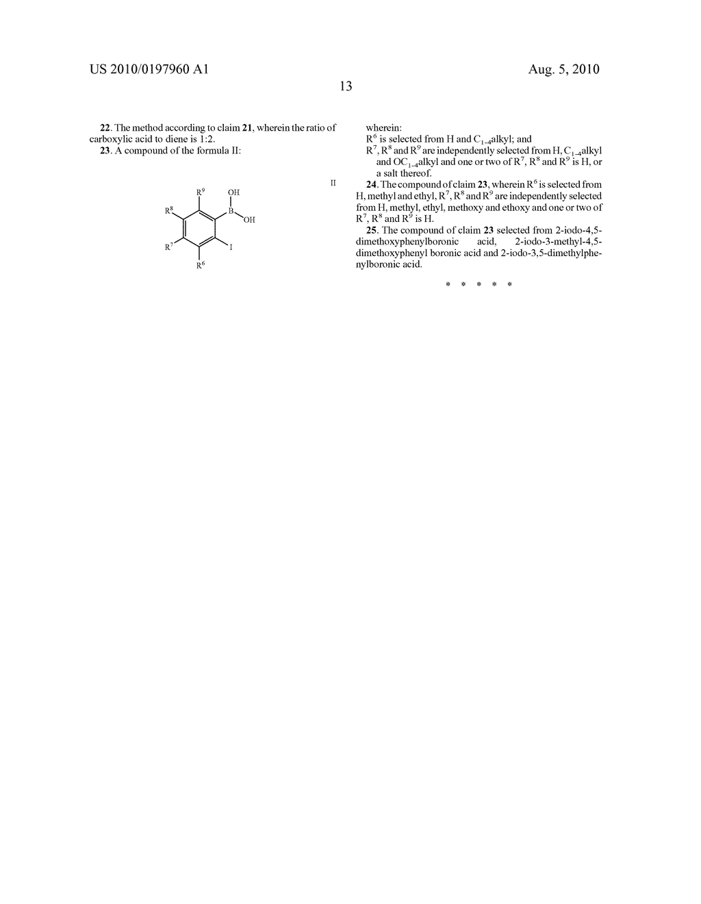 METHOD FOR THE ORGANOCATALYTIC ACTIVATION OF CARBOXYLIC ACIDS FOR CHEMICAL, REACTIONS USING ORTHOSUBSTITUTED ARYLBORONIC ACIDS - diagram, schematic, and image 14