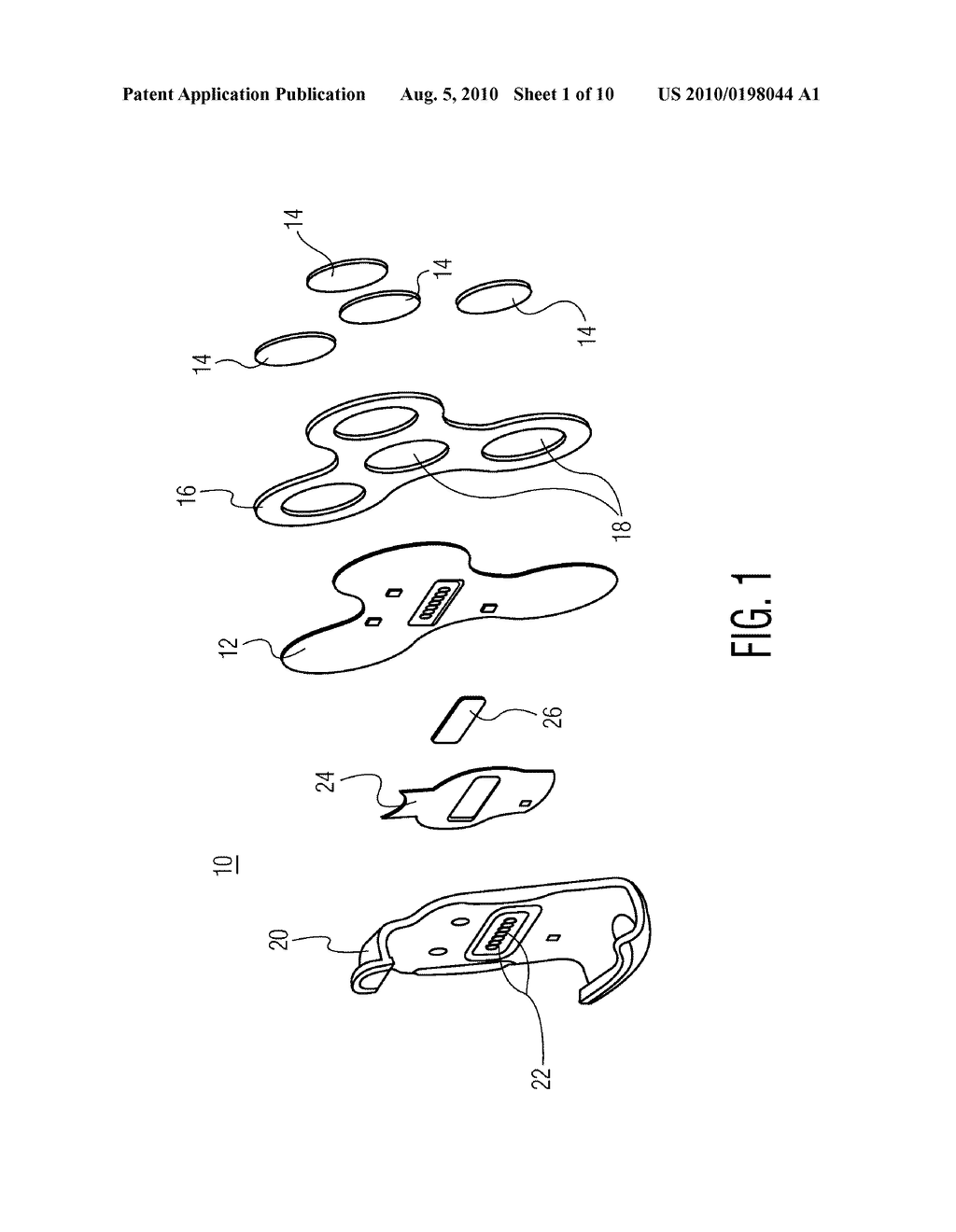 SHIELDED BIOMEDICAL ELECTRODE PATCH - diagram, schematic, and image 02