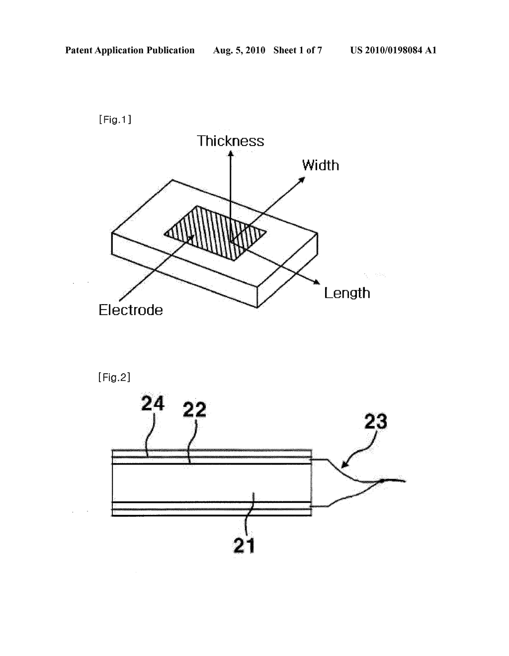 SENSOR COMPRISING A MATERIAL WHICH GENERATES AN ELECTRICAL SIGNAL IN RESPONSE TO ELONGATION - diagram, schematic, and image 02