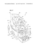 CHAIR-TYPE MASSAGE MACHINE diagram and image