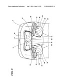 CHAIR-TYPE MASSAGE MACHINE diagram and image