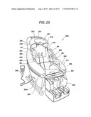 CHAIR-TYPE MASSAGE MACHINE diagram and image