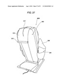 CHAIR-TYPE MASSAGE MACHINE diagram and image